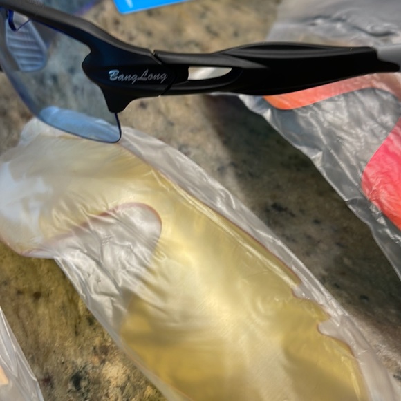 Banglong sunglasses. Multiple lenses for different weather etc. bnwot - Picture 11 of 12